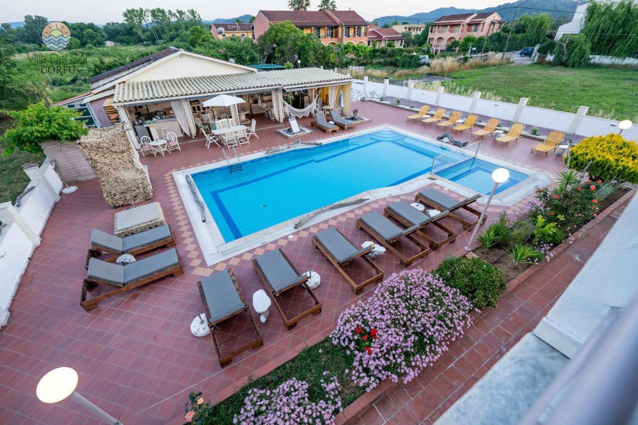 Villa Del Sol Corfu Сідарі Екстер'єр фото