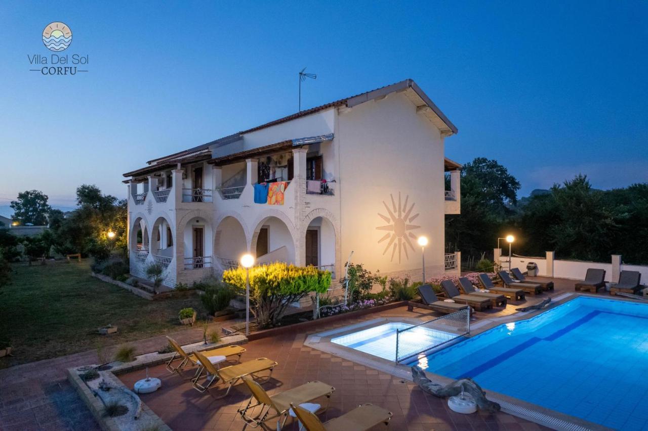 Villa Del Sol Corfu Сідарі Екстер'єр фото
