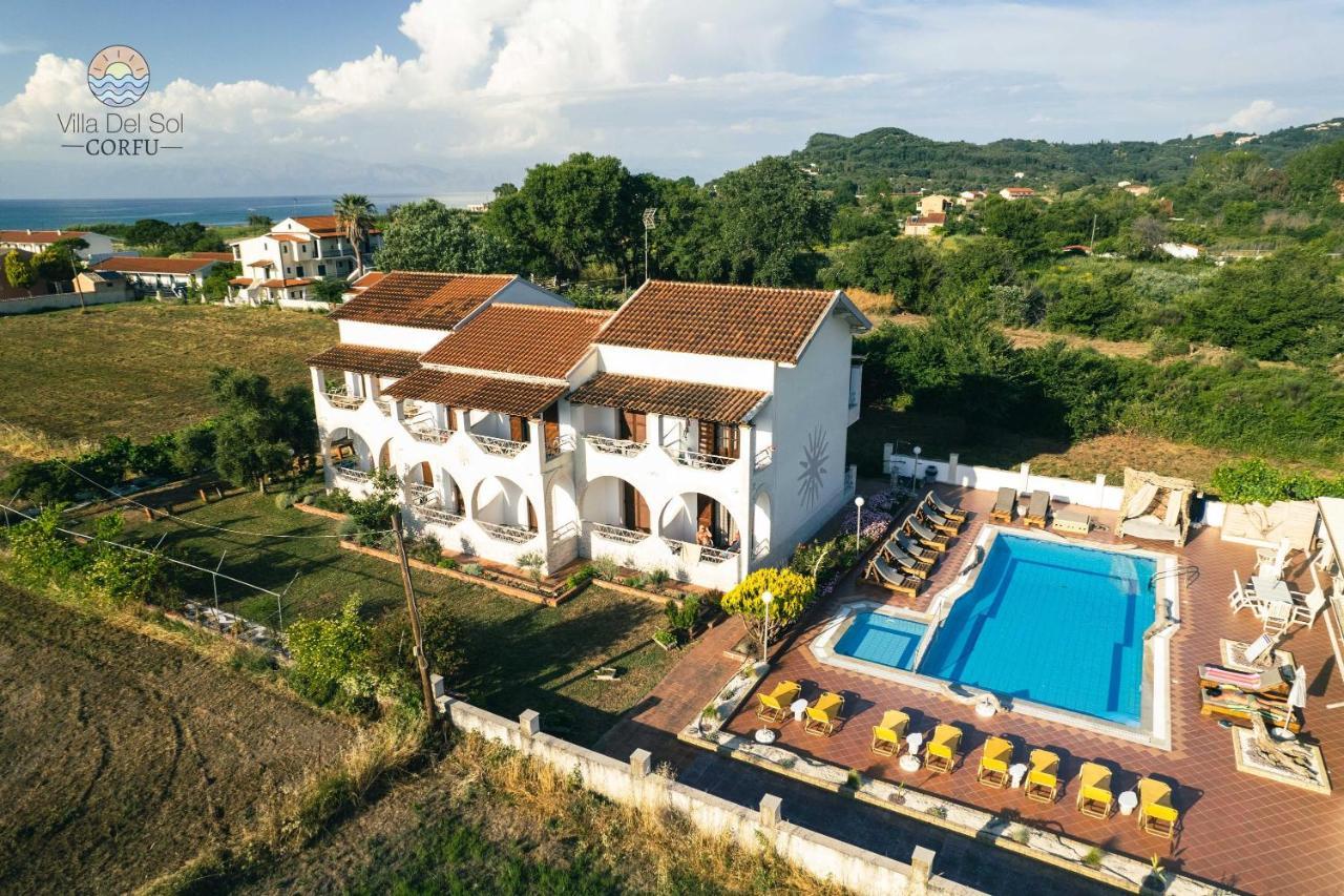 Villa Del Sol Corfu Сідарі Екстер'єр фото