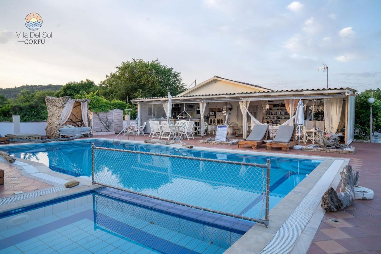 Villa Del Sol Corfu Сідарі Екстер'єр фото