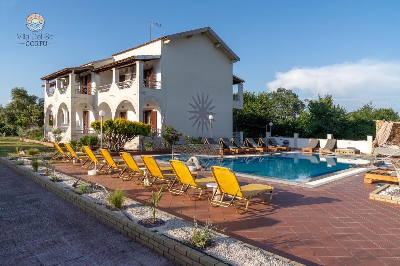 Villa Del Sol Corfu Сідарі Екстер'єр фото