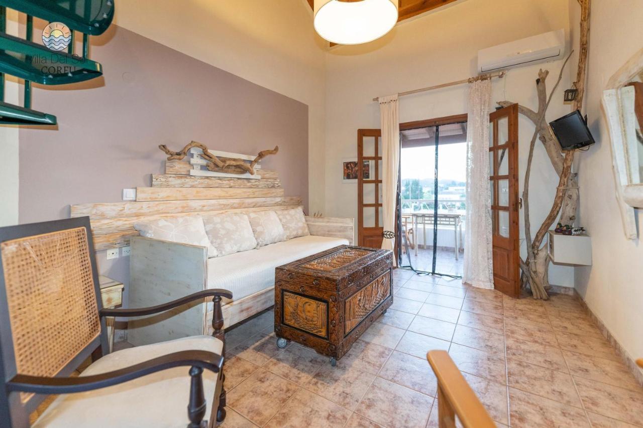 Villa Del Sol Corfu Сідарі Екстер'єр фото