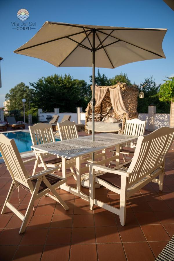 Villa Del Sol Corfu Сідарі Екстер'єр фото