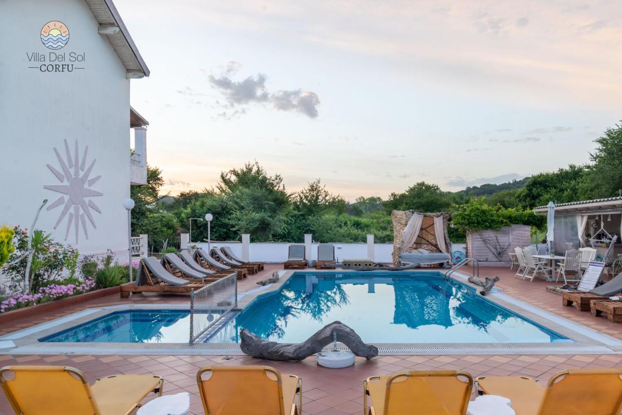 Villa Del Sol Corfu Сідарі Екстер'єр фото