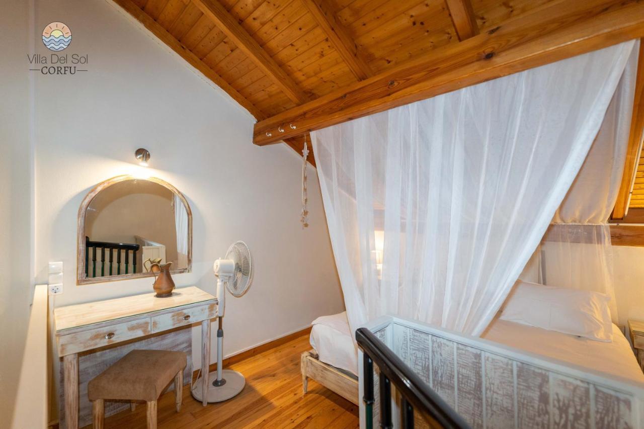 Villa Del Sol Corfu Сідарі Екстер'єр фото