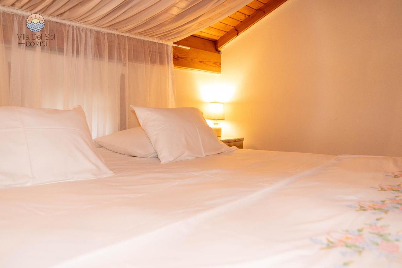 Villa Del Sol Corfu Сідарі Екстер'єр фото
