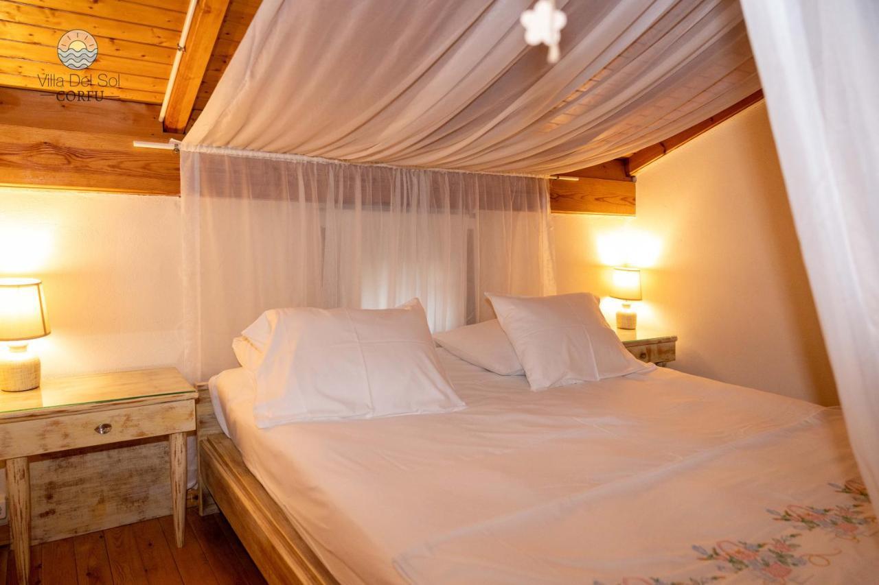 Villa Del Sol Corfu Сідарі Екстер'єр фото